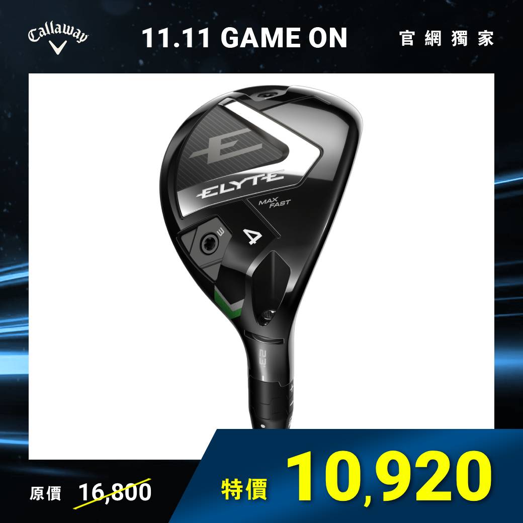 ELYTE MAX FAST 鐵木桿