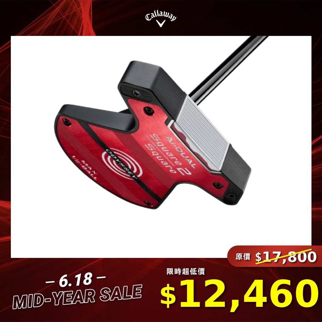 Ai-DUAL Square 2 Square 1/2-BALL MAX 34 推桿