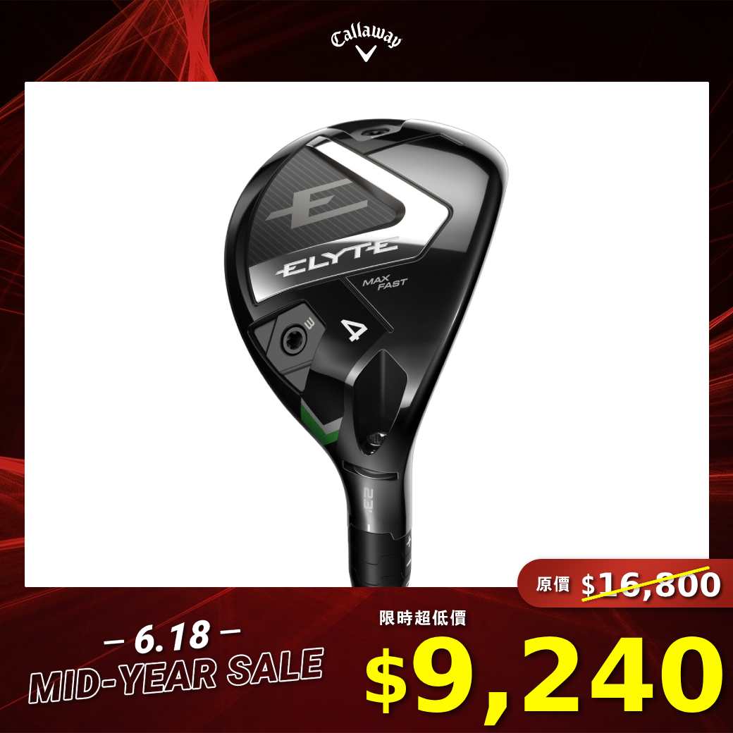 ELYTE MAX FAST 女仕 鐵木桿