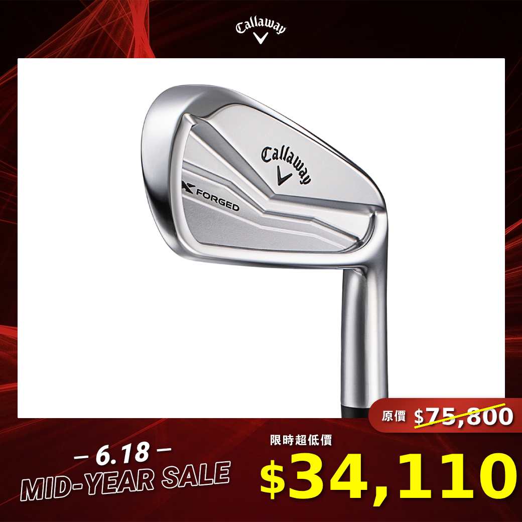 X FORGED 24  #4-P 鐵桿組